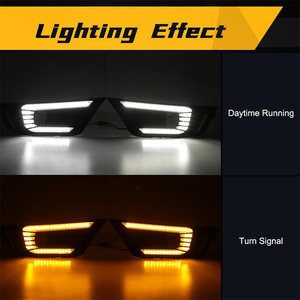 Đèn chạy ban ngày <span class=keywords><strong>LED</strong></span> cho Ford Ranger Raptor 2022 2023 2024, đèn sương mù hai màu, đèn chạy ban ngày (DRL) với bóng đèn <span class=keywords><strong>LED</strong></span>, dây nối đèn sương mù - Product Image 4