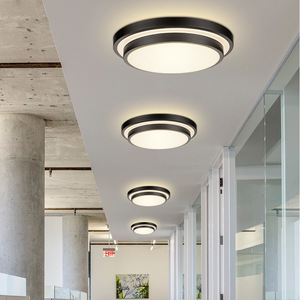 Lampes murales en fer LED de style américain moderne pour salon, bureau, chambre à coucher, balcon, couloir, allée - Product Image 4