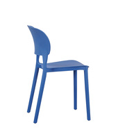 Chaise empilable italienne de haute qualité en polypropylène empilable chaise PP chaises de salle à manger en plastique pour événements
