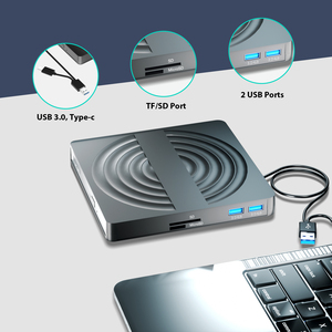 Reproductor de grabadora de CD/<span class=keywords><strong>DVD</strong></span>/VCD multifunción de alta calidad usb3.0/tipo-c Plug and play de una línea de doble uso 1920*1080 - Product Image 2