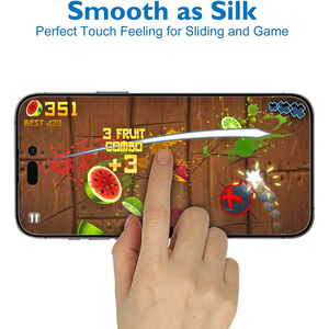 Nuglas Chống Lóa Matt Bảo Vệ Màn Hình Tempered Glass 9H <span class=keywords><strong>Frosted</strong></span> Glass Bảo Vệ Màn Hình Cho iPhone 16 Pro 15 14 13 12 11 - Product Image 4