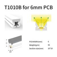 Pro Grade Lighting 6mm LED Neon Tube | PCB flexible 10x10mm pour la décoration intérieure/intérieur de yacht (CE/RoHS)