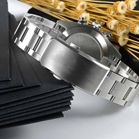 Montres chronographes automatiques multifonctions 40MM, mouvement Seagull ST1901, étanches 100M, lumineuses, montres de business pour hommes