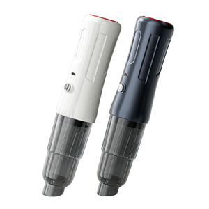 Aspiradora portátil inalámbrica para coche de 100W recargable con carga tipo C para uso en el hogar y el coche - Product Image 2