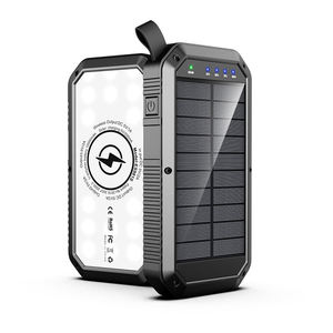 Banque d'alimentation solaire 10W avec batterie Li-Polymère, entrée/sortie Type-C, prise universelle, panneau solaire, protection contre la surdécharge - Product Image 4