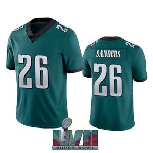 Bản vá lvii cuối cùng #1 jalen đau #2 Darius slay JR #6 devonta Smith #11 A. J. Nâu Jersey khâu áo bóng đá mỹ - Product Image 3