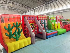 Offres Spéciales 5 en 1 jeu <span class=keywords><strong>de</strong></span> sport <span class=keywords><strong>de</strong></span> <span class=keywords><strong>basket</strong></span>-ball <span class=keywords><strong>de</strong></span> carnaval gonflable drôle en plein air avec un design personnalisé - Product Image 6