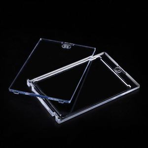 Brick de cartes magnétique puissant, Carte de joueur Star, Brick de cartes magnétique transparente pour jeu, Housse de protection, Carte à coque rainurée - Product Image 1