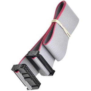 Flat <b>Ribbon</b> Cable with Adapter Connectors PVC/Nylon Insulated Copper Core for PCB Static Installation - Product Image 1