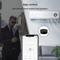 Tuya Wifi IPS Télécommande Intelligente Infrarouge pour Climatiseur, Apprentissage RF, Application Universelle, Commande Vocale, Android, pour Maison et Bar Électrique