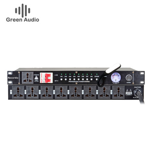 GAX-DB09 8-Way çok kanallı profesyonel sahne ses akıllı yüksek güç ev sineması ses sıralayıcısı - Product Image 2