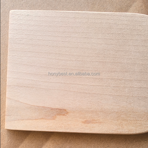 Arco a forma di acero pezzi di nozze tavolo commemorativo segno di legno blocchi di legno spazi vuoti in legno di acero placca di legno per arte artigianale - Product Image 4