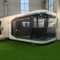 Capsule spatiale Maison Petite Maison Mobile Capsule spatiale préfabriquée Capsule spatiale mobile