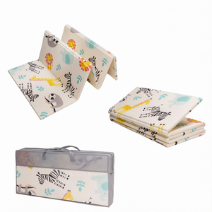 Tapis de jeu pour bébé en XPE non toxique, tapis d'éveil épais, imperméable et pliable, tapis de gym sûr pour le temps sur le ventre en intérieur - Product Image 6