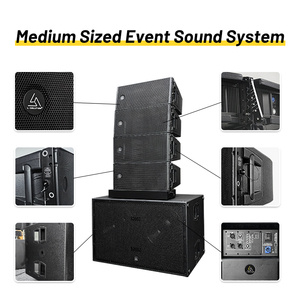 Système de sonorisation extérieur H20 Active <span class=keywords><strong>Line</strong></span> <span class=keywords><strong>Array</strong></span> 8006 avec caissons de basses actifs pour système de renforcement sonore de scène pour 3 000 personnes - Product Image 5
