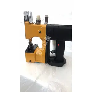 Venta eficiente, buen funcionamiento de la máquina de coser industrial portátil con cierre de bolsas eléctrica de mano