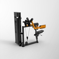 Nouvel équipement de musculation pour la salle de sport : Machine à soulever les épaules assis pour l'entraînement de musculation et de fitness des épaules