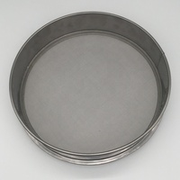 Tamis de laboratoire standard en maille de fil d'acier inoxydable de 5, 10, 25, 50, 75, 100, 150, 200 microns