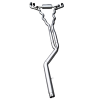 Système d'échappement en acier inoxydable avec soupape à commande électronique pour BMW 540 540i G30 G38 3.0T B58 2018-2025