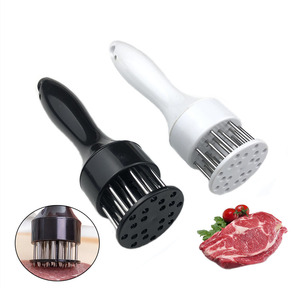 Herramienta Ablandadora de Carne, Agujas de Acero Inoxidable Ultra Afiladas, 16/21 Cuchillas, Ablandador para Carne de Res, Pollo, Filete, <span class=keywords><strong>Ternera</strong></span> y Cerdo - Product Image 1