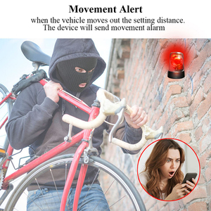 Sản Phẩm Mới 1000MAh Pin Sạc GPS GPRS GSM <span class=keywords><strong>SMS</strong></span> Theo Dõi Thời Gian Thực Chống Trộm Xe Đạp Đèn Hậu Xe Đạp Gps Tracker - Product Image 3