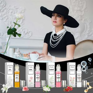 Roxelis 10มล. ม้วนบนน้ำหอมเส้นคอลดน้ำหนักผิวขาวกระจ่างใสกระจ่างใสโลชั่นน้ำมันม้วนบนขวด - Product Image 1