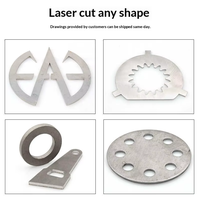 Piezas de Acero Laminado en Caliente Cortadas con Láser, Fabricación de Placas Base para Maquinaria Pesada, Diseño Estético de Alta Resistencia