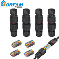 Connecteur étanche M20 IP68 pour éclairage extérieur DREAM, boîte de jonction à 3 voies pour câble, idéal pour l'éclairage paysager LED
