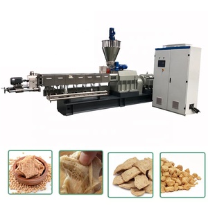 Sunward đậu nành cốm/thuần chay máy làm thịt đậu nành khối máy đùn loại độ ẩm cao <span class=keywords><strong>protein</strong></span> hmma dây chuyền sản xuất - Product Image 3