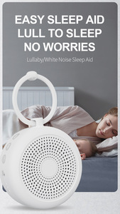 Altavoz Portátil de Sonido Blanco <span class=keywords><strong>para</strong></span> <span class=keywords><strong>Dormir</strong></span>, Máquina de Sonido Inalámbrica Recargable con Conexión de Modo Dual - Product Image 3