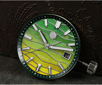 San Martin – montre mécanique automatique pour hommes, cadran MOP à dégradé de couleurs, Miyota 9015, étanche à 100m, SN0150, nouvelle collection officielle, 39mm
