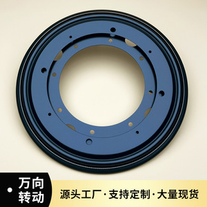 Placa Giratoria de 9 Pulgadas con Base Circular Hueca, Rotación de 360 Grados, Acero Laminado en Frío, Plataforma Giratoria Industrial - Product Image 3