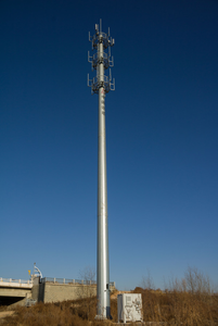 Однополюсная телекоммуникационная монопольная вышка для передачи беспроводных сигналов - Product Image 4