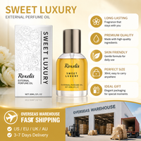 Huile de parfum florale à la rose douce 30ml Unisexe Parfum longue durée Flacon en verre Livraison depuis l'entrepôt étranger