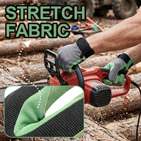 Gants de sécurité à doigts entiers en microfibre épaisse avec logo personnalisé, imperméables, antidérapants, paume renforcée pour travaux industriels