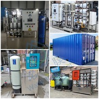 RO Brackwasser-Entsalzungsanlage Edelstahl-Umkehrosmose-Filtersystem 5000L/H Wasseraufbereitungs-Entsalzungsmaschine