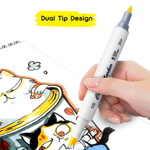 STA 168 волшебный дизайнерский бренд на спиртовой основе художественная краска двойной кончик Маркер Набор маркеров - Product Image 5