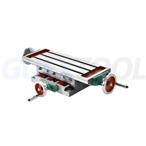 Mesa deslizante transversal multifuncional para fresadora, de acero inoxidable, con PLC, placa de arrastre, alicates de boca plana y taladro. - Product Image 1