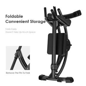 Posavasos <span class=keywords><strong>AB</strong></span> ajustable y plegable de alta calidad, equipo de Fitness para gimnasio, máquina de ejercicio Abdominal de Metal, banco y estante a la venta - Product Image 4