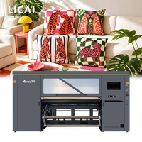 Machine d'impression par sublimation Factory Fedar FD51930E-B 1900 mm avec 20 têtes d'impression I3200-A1-2 pour la production en série de tissus en polyester