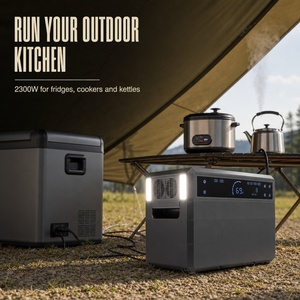 Station de charge pour drone agricole 2304Wh LiFePO4 2300W avec contrôleur MPPT à onde sinusoïdale pure pour la protection des cultures - Product Image 4