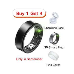 خاتم ذكي SHR Ring K3 الفاخر الشامل، عرض سبتمبر، مجموعة خواتم ذكية مع أداة قياس المقاس وحافظة احتياطية وواقيات - Product Image 1