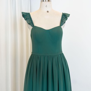 TEENYEE <span class=keywords><strong>vert</strong></span> en mousseline de soie nouvelle mode <span class=keywords><strong>robe</strong></span> de soirée de bal robes de mariée pour <span class=keywords><strong>demoiselle</strong></span> <span class=keywords><strong>d</strong></span>'<span class=keywords><strong>honneur</strong></span> élégante - Product Image 5