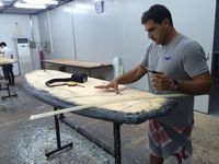 Planche à voile de qualité supérieure Feuille d'aile en fibre de carbone Feuille hydraulique Surf Ailes avant Kitewing Planche à voile