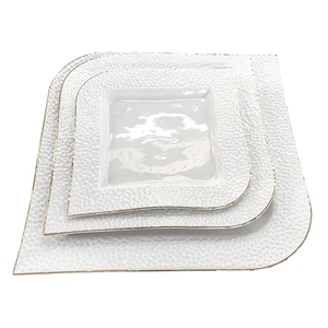 Ensemble d'assiettes à dîner <span class=keywords><strong>en</strong></span> <span class=keywords><strong>porcelaine</strong></span> à bord doré de luxe, petit bol <span class=keywords><strong>en</strong></span> céramique de <span class=keywords><strong>service</strong></span> pour la maison et l'hôtel, vente <span class=keywords><strong>en</strong></span> gros <span class=keywords><strong>en</strong></span> usine - Product Image 6