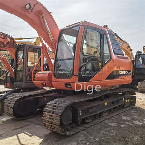 Doosan รถขุดตีนตะขาบ DH150-7ไฮดรอลิก15ตันรวมส่วนประกอบหลักของเครื่องยนต์และปั๊ม - Product Image 3