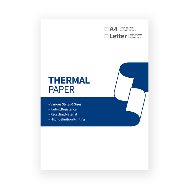 BPA Free Keep Image up to 10 Years A4 Thermal Paper for M08F Compatible with Thermal Printing Paper Letter