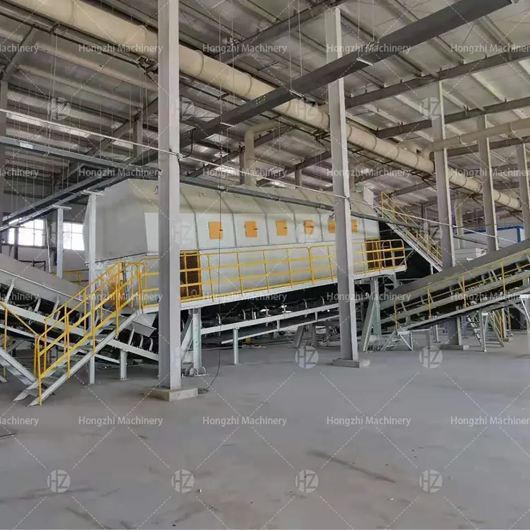 Municipal waste sorting equipment garbage sorting production line solid waste management machinery
