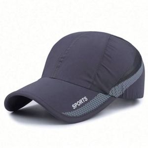 Casquette en toile unisexe 6 panneaux 100 % polyester respirante et légère, personnalisable, pour toutes les saisons, protection solaire, randonnée en extérieur - Product Image 4