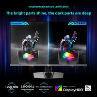 Moniteur de jeu MPG 322URX QD-OLED 32 pouces 4K natif 240 Hz avec HDR500, temps de réponse de 0,03 ms, réglage de la hauteur, rotation, DP, pour ordinateur de bureau